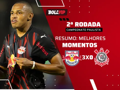 Bragantino goleia Corinthians pelo Campeonato Paulista