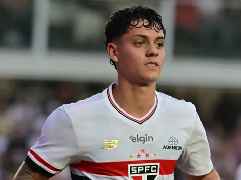 Lucca recebe elogios da torcida do São Paulo por sua atuação