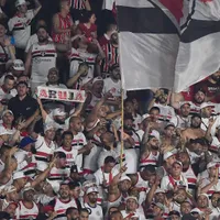 Torcida do São Paulo protesta contra Júlio Casares no Morumbis