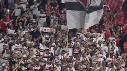 Torcida do Sao Paulo durante partida contra Vasco no estadio Sao Januario pelo campeonato Brasileiro A 2025. Foto: Thiago Ribeiro/AGIF