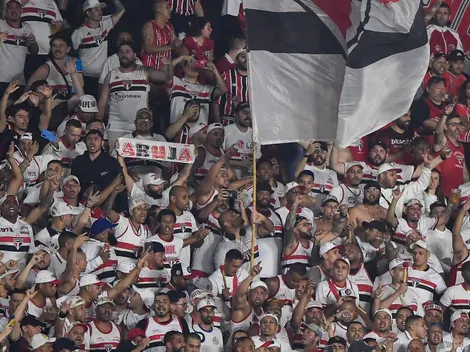 Torcida do São Paulo protesta contra Júlio Casares no Morumbis