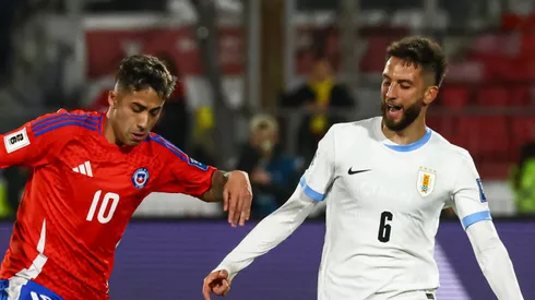 – Lucas Assadi, camisa 10 do Chile.
Foto: Marcelo Hernandez/Getty Images

