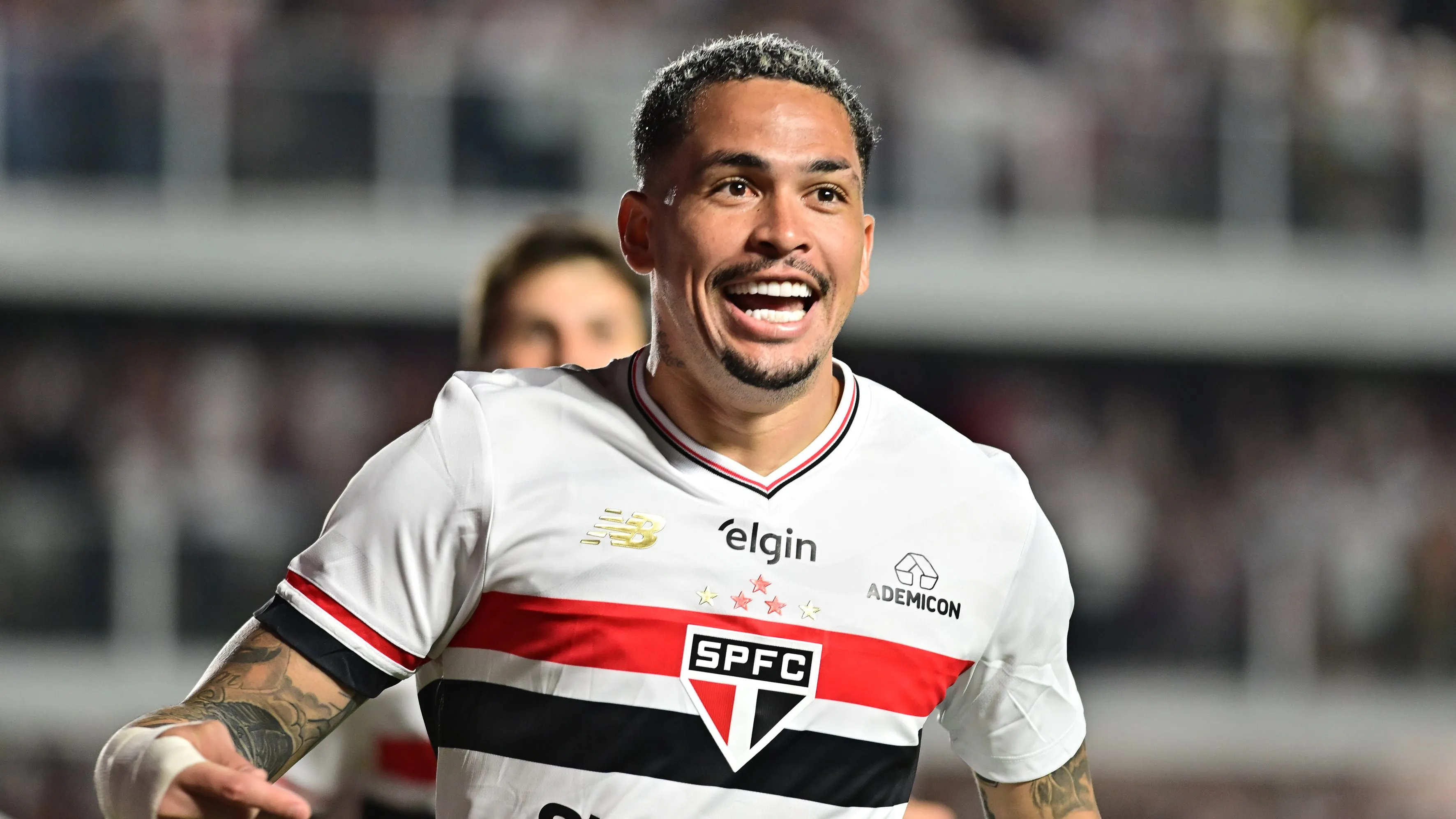 Luciano fez o gol do São Paulo. Foto: Jota Erre/AGIF
