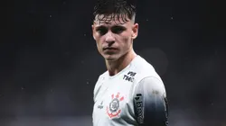 Breno Bidon, jogador do Corinthians, durante partida contra o Racing-URU no estadio Arena Corinthians pelo campeonato Copa Sul-americana 2025. Foto: Ettore Chiereguini/AGIF