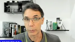 Vagner Frederico, jornalista e setorista do Santos. Foto: Reprodução/Canal/YouTube