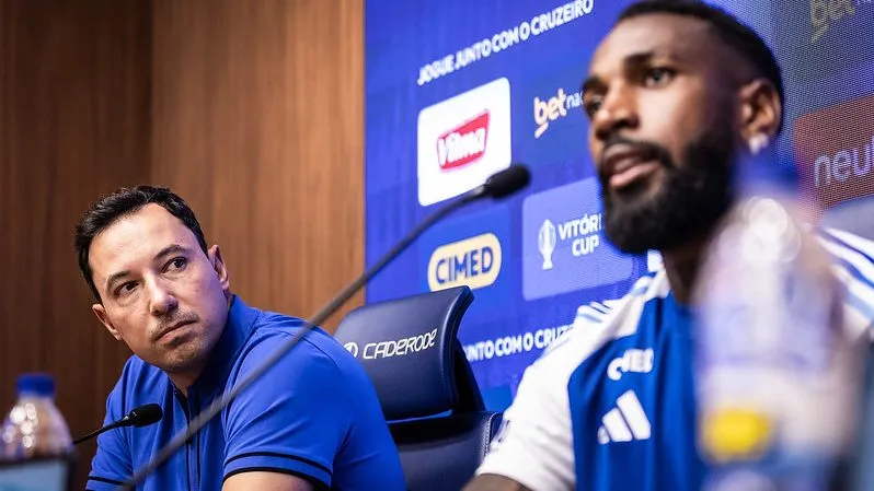 Apresentação de Gerson. Foto: Gustavo Aleixo/Cruzeiro