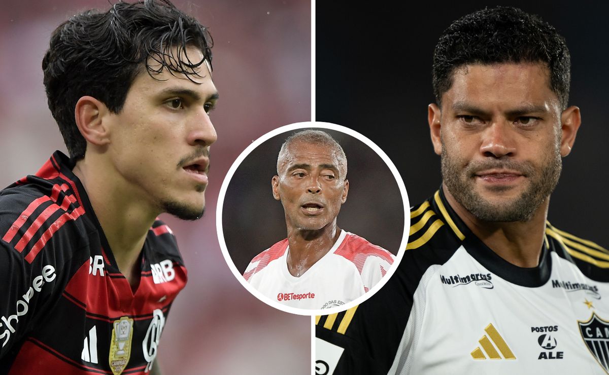 Romário descarta Pedro na Seleção Brasileira e provoca Ancelotti sobre convocação de Hulk, do Atlético-MG