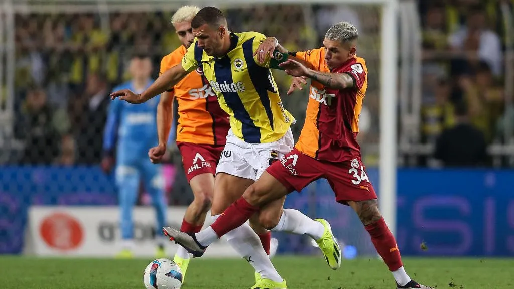 Lucas Torreira no Galatasaray. Foto: Ahmad Mora/Getty Images