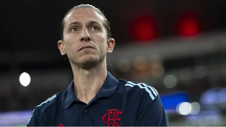 Felipe Luís, técnico do Flamengo - Foto: Jorge Rodrigues/AGIF
