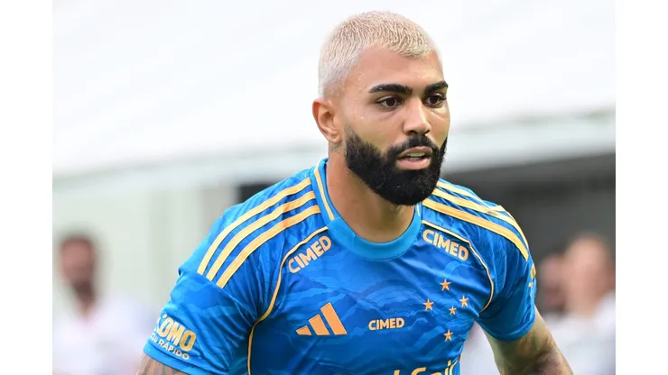 Gabigol em tempos de Cruzeiro em 2025.