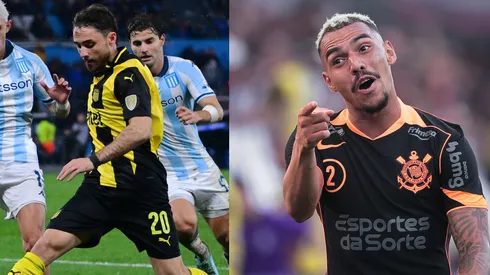 Milans expõe contraste na lateral do Corinthians, e números revelam choque com Matheuzinho — Foto Marcelo EndelliGetty Images e Ettore ChiereguiniAGIF
