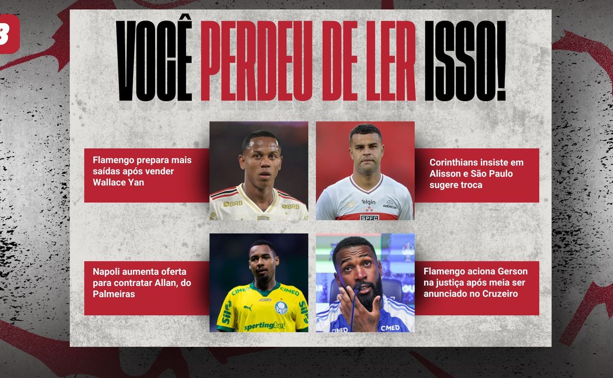 Notícias de futebol que passaram despercebidas na semana de 11 a 16 de janeiro