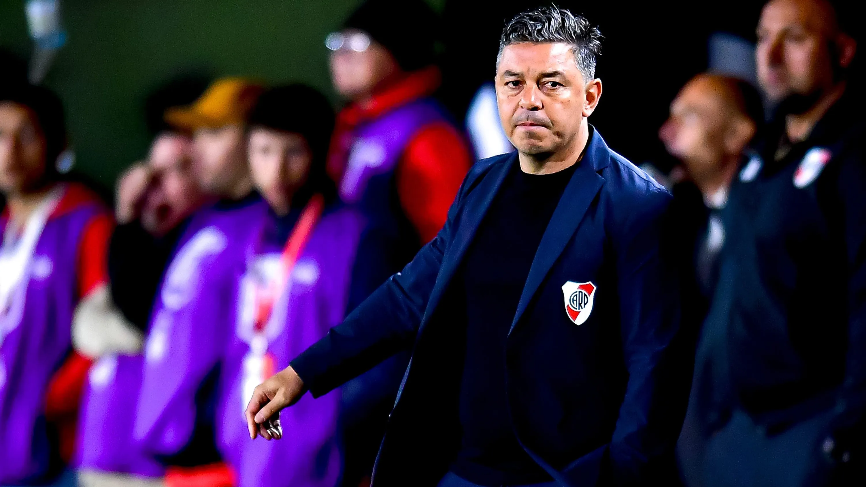 Marcelo Gallardo, técnico do River Plate. (Photo by Marcelo Endelli/Getty Images)