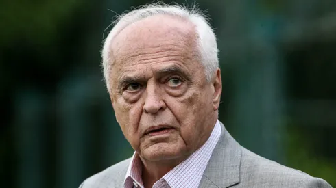 Carlos Augusto de Barros e Silva, o Leco, durante treino do Sao Paulo no CT Barra Funda. Foto: Marcello Zambrana/AGIF
