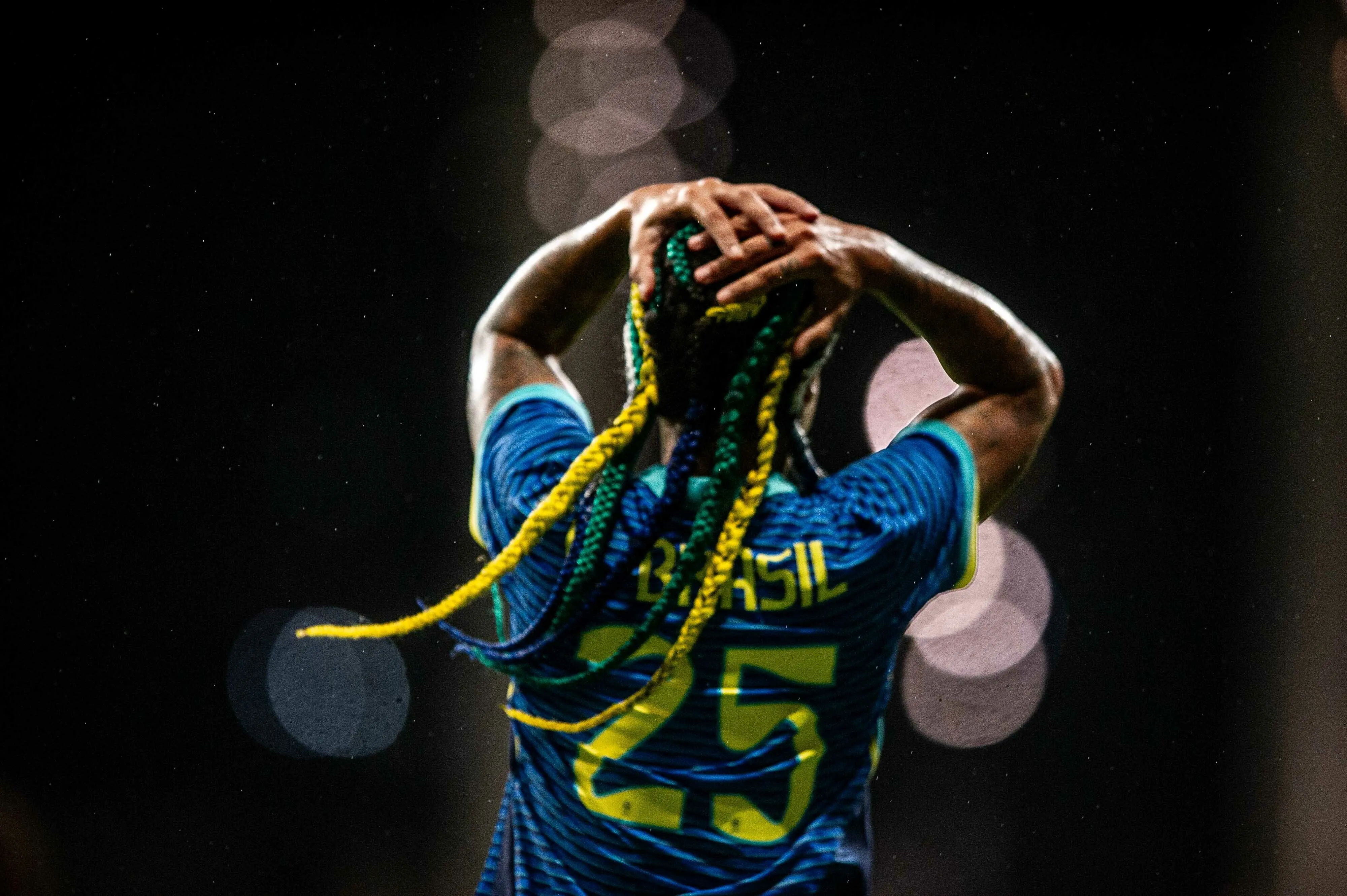 Byanca Brasil na Seleção Brasileira. Foto: Jhony Pinho/AGIF