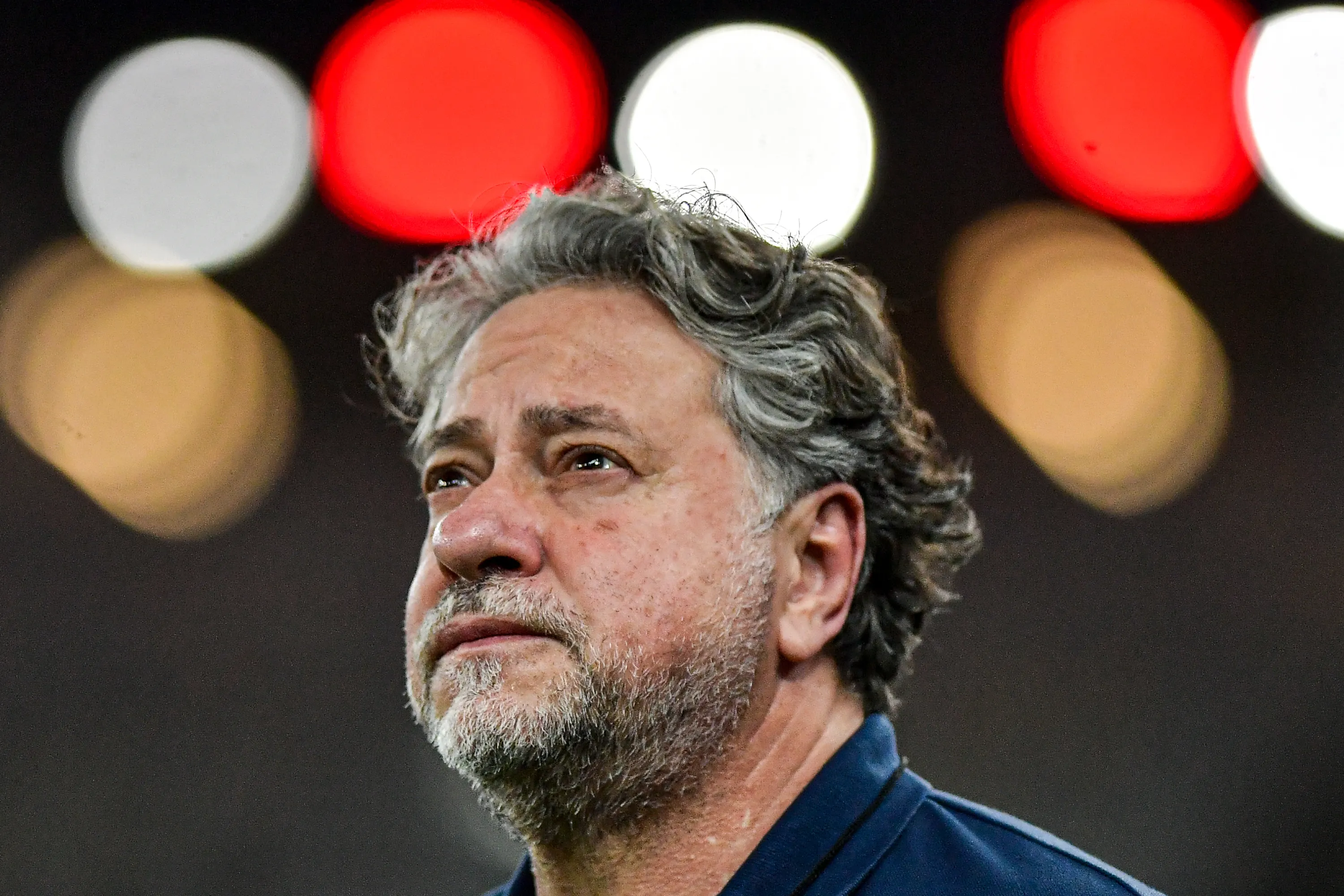 RJ – RIO DE JANEIRO – 17/04/2024 – BRASILEIRO A 2024, FLAMENGO X SAO PAULO – Julio Casares presidente do Sao Paulo antes da partida contra o Flamengo no estadio Maracana pelo campeonato Brasileiro A 2024.  Foto: Thiago Ribeiro/AGIF