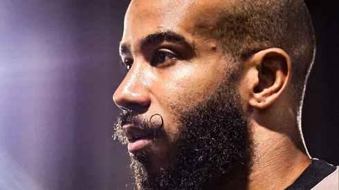 Patrick durante partida do CAP na segunda divisão
