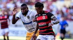 Bruno Henrique jogador do Flamengo durante partida contra o Volta Redonda no estadio Maracana pelo campeonato Carioca 2024. Foto: Thiago Ribeiro/AGIF