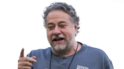 RJ - RIO DE JANEIRO - 12/07/2025 - BRASILEIRO A 2025, FLAMENGO X SAO PAULO - Julio Casares presidente do Sao Paulo antes da partida contra o Flamengo no estadio Maracana pelo campeonato Brasileiro A 2025. Foto: Jorge Rodrigues/AGIF