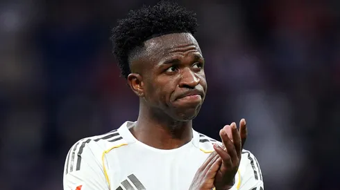 Vini Jr. em campo pelo Real Madrid. (Photo by Angel Martinez/Getty Images)
