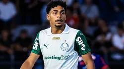 Luighi em jogo do Palmeiras