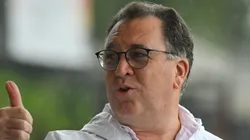 SP - SANTOS - 10/10/2025 - SANTOS, TREINO - Marcelo Teixeira, presidente do Santos durante treino no Centro de Treinamento CT Rei Pele. Foto: Jota Erre/AGIF