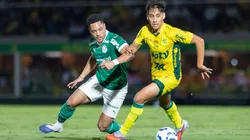 Vitor Roque durante Mirassol x Palmeiras, no Maião. Foto: Joisel Amaral/AGIF