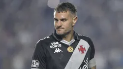 Vegetti jogador do Vasco durante partida contra o Ceara no estadio Sao Januario pelo campeonato Brasileiro A 2025. Foto: Thiago Ribeiro/AGIF
