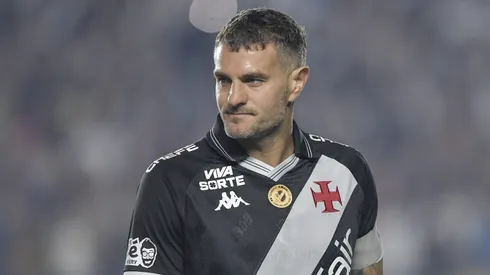  Vegetti jogador do Vasco durante partida contra o Ceara no estadio Sao Januario pelo campeonato Brasileiro A 2025. Foto: Thiago Ribeiro/AGIF
