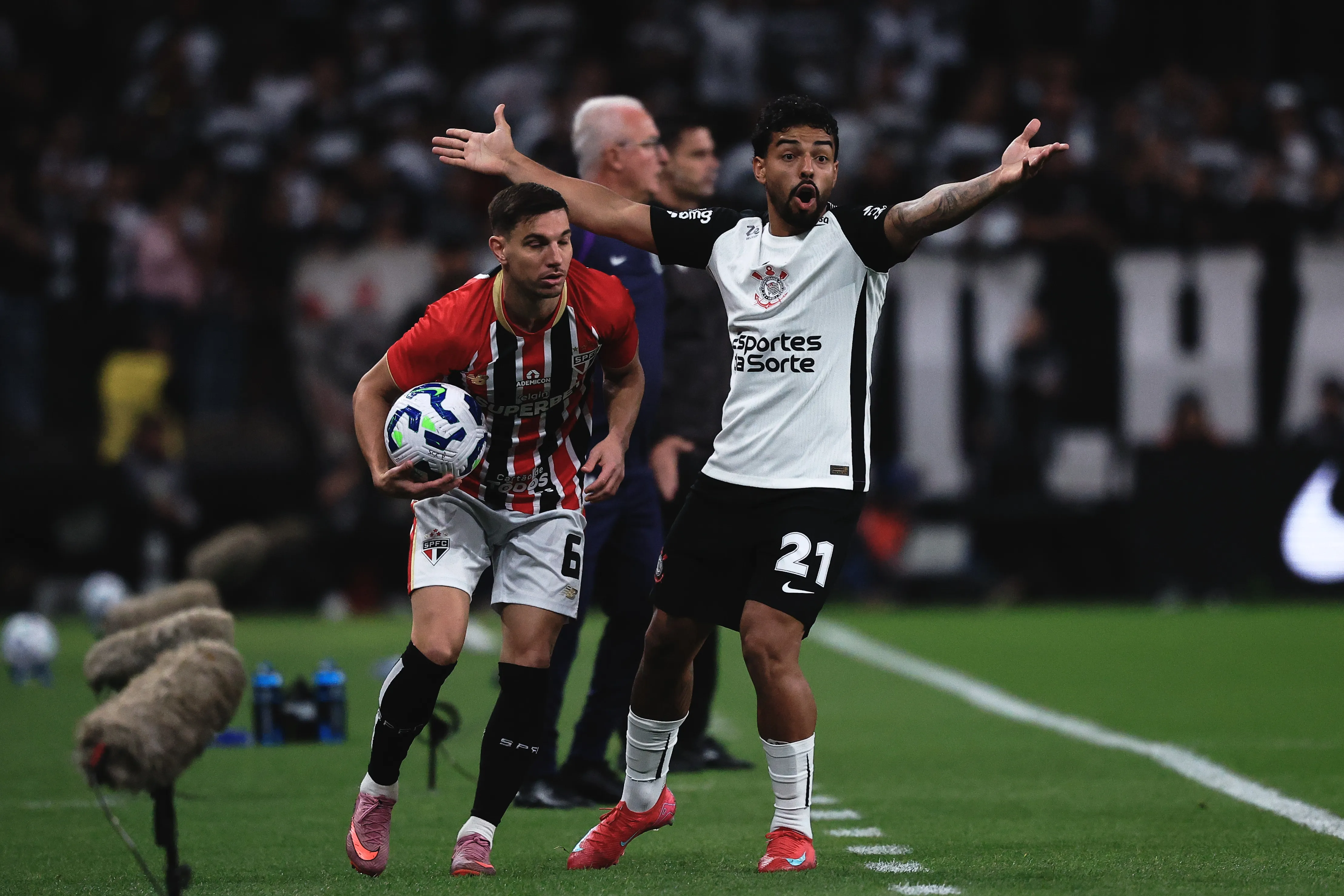 Corinthians e São Paulo se encaram neste domingo. Foto: Ettore Chiereguini/AGIF
