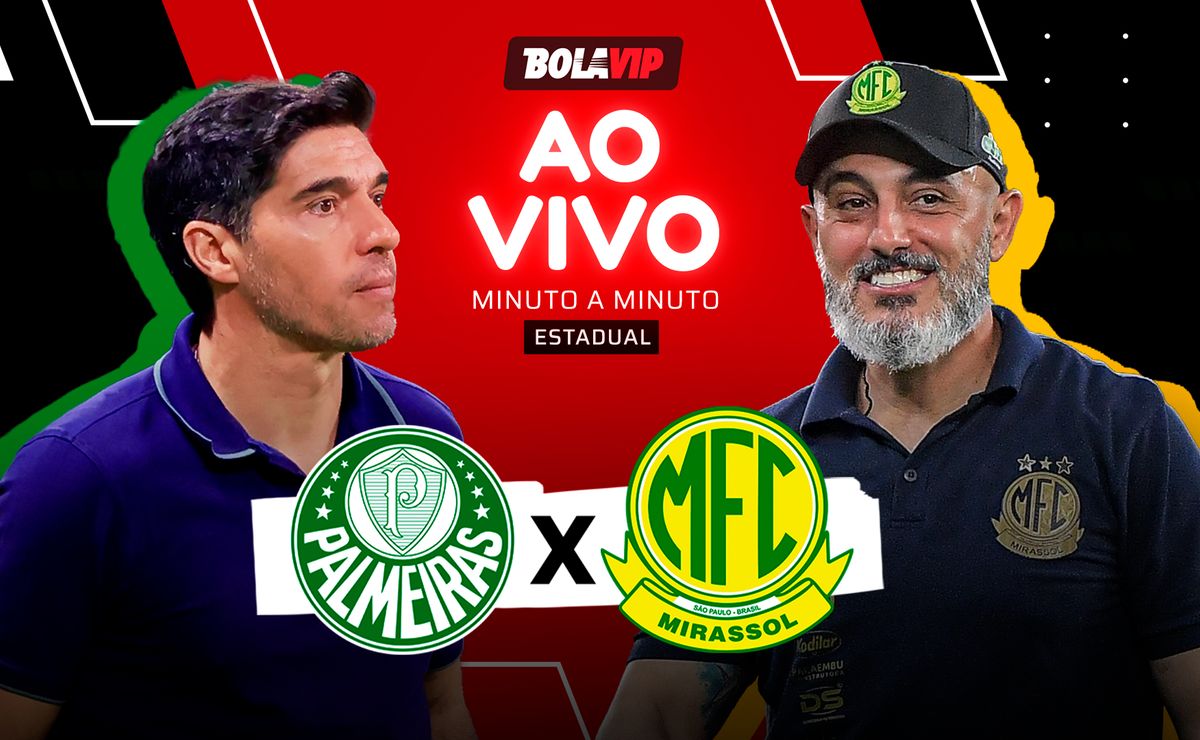 Palmeiras x Mirassol AO VIVO – Onde assistir jogo em tempo real pelo Campeonato Paulista