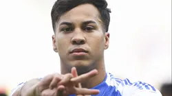 Kaio Jorge, atacante do Cruzeiro em partida pelo campeonato brasileiro (Foto:Pedro Vilela/Getty Images)