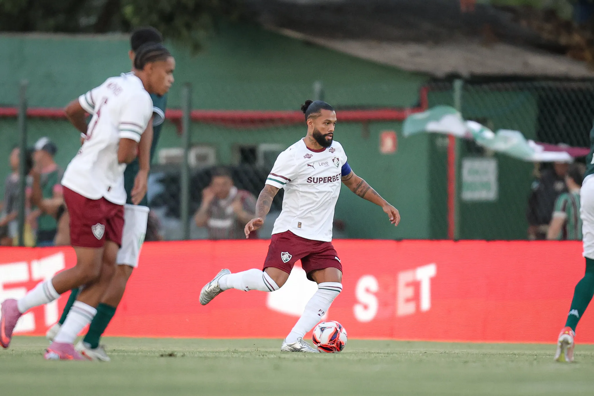 Otávio jogando como titular em Boavista x Fluminense. Foto: Marcelo Gonçalves / Fluminense FC