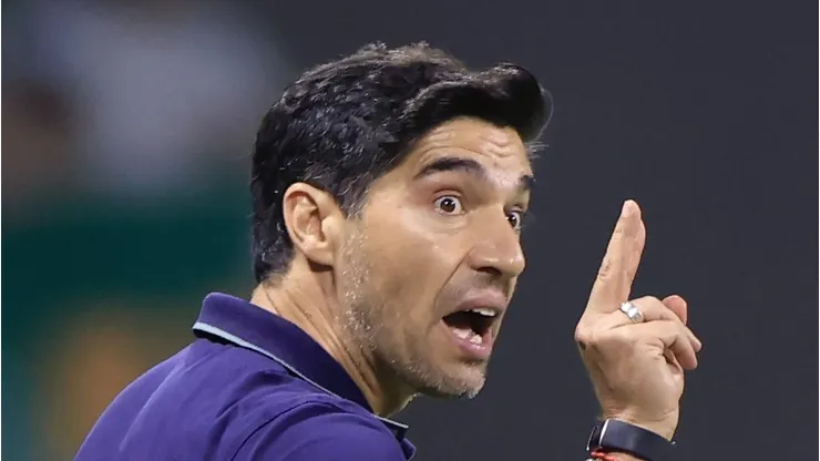 Abel Ferreira em partida pelo Palmeiras