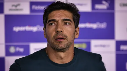 Abel Ferreira durante o confronto diante do Mirassol
