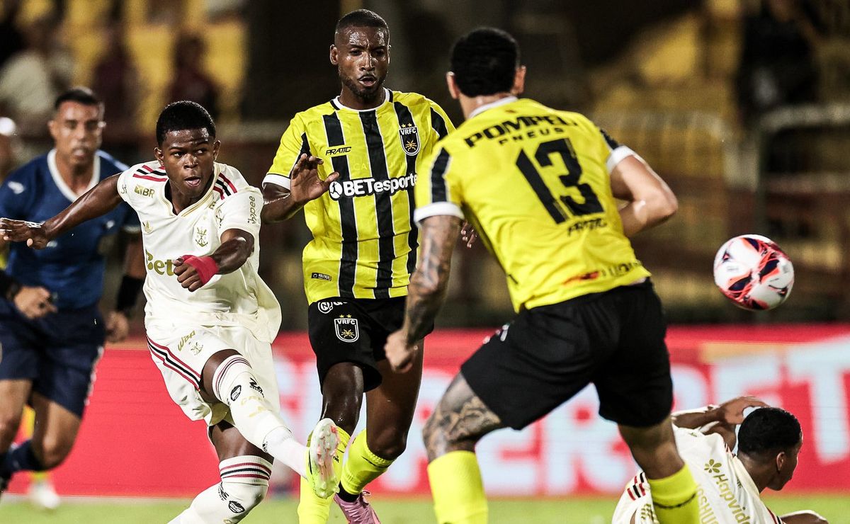 Notas e desempenho: Como cada jogador do Flamengo se saiu contra o Volta Redonda pelo Cariocão