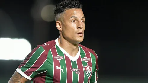 Arana durante uma das partidas do Fluzão no estadual 
