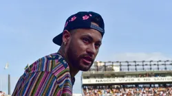 Neymar durante a estreia do Peixão em 2026