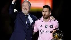 Jorge Más quer Messi disputando a Libertadores com o Inter Miami. Foto: Megan Briggs