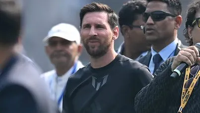 Lionel Messi. Foto: Ayush Kumar/Getty Images