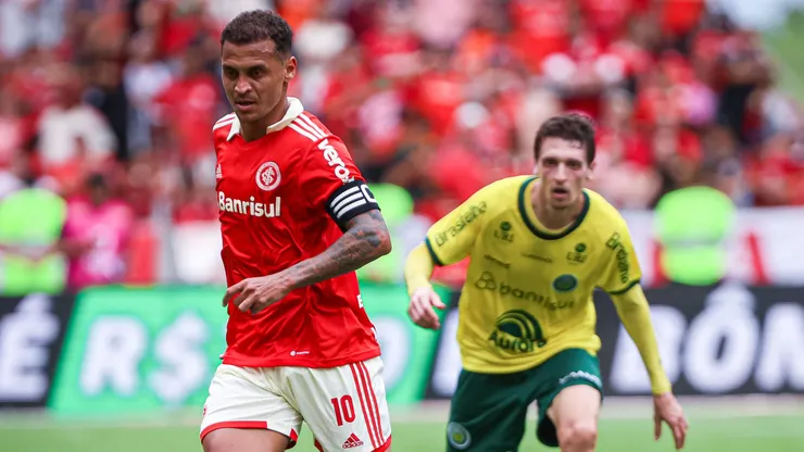 Alan Patrick jogador do Internacional durante partida contra o Ypiranga no estadio Beira-Rio pelo campeonato Gaucho 2023. Foto: Maxi Franzoi/AGIF