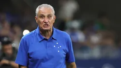 Tite no comando do Cruzeiro. Foto: Gilson Lobo/AGIF