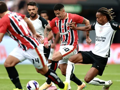 Corinthians empata com São Paulo por 1 a 1