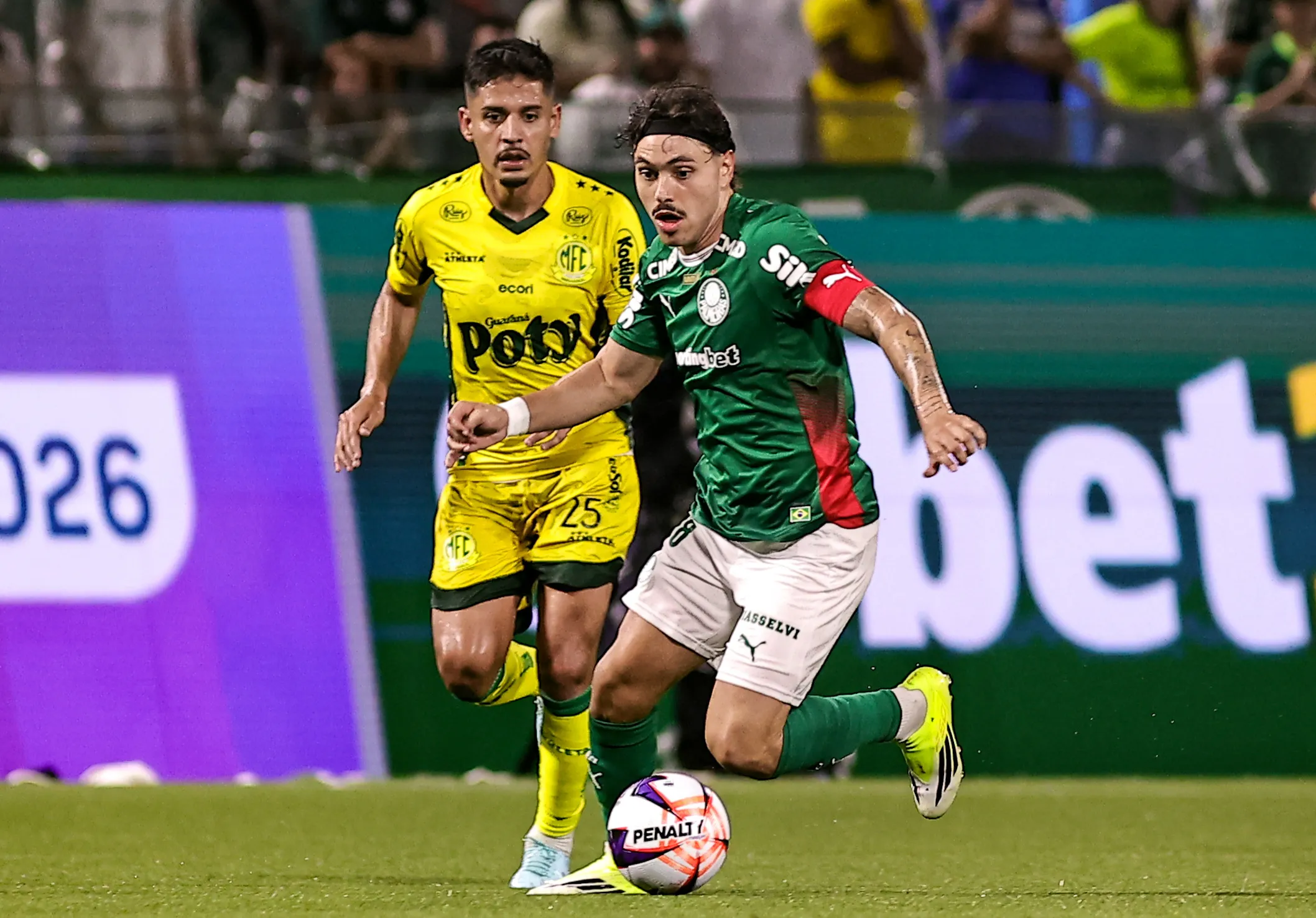 Palmeiras venceu o Mirassol pelo Paulistão. Foto: Fabio Giannelli/AGIF