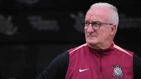 Dorival Junior, técnico do Corinthians, durante partida contra o Sao Paulo no estadio Arena Corinthians pelo campeonato Paulista 2026. Foto: Ettore Chiereguini/AGIF

