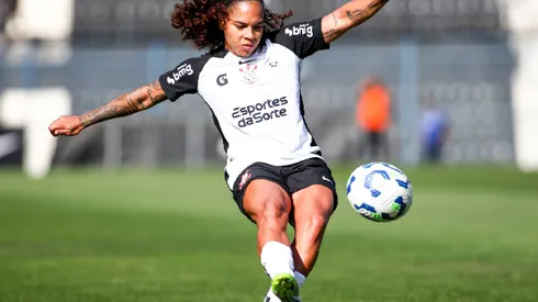 Gisela Robledo, jogadora do Corinthians. Foto: Rodrigo Gazzanel/Ag. Corinthians
