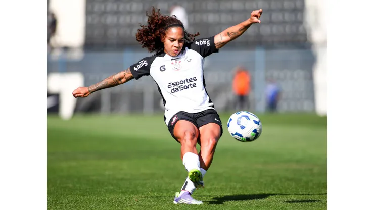 Gisela Robledo, jogadora do Corinthians. Foto: Rodrigo Gazzanel/Ag. Corinthians