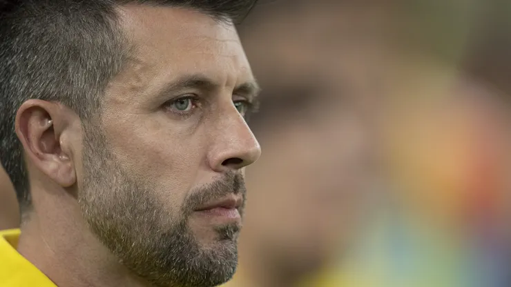 Paulo Pezzolano tecnico do Cruzeiro durante partida contra o Fluminense no estadio Maracana pelo campeonato Copa do Brasil 2022. Foto: Jorge Rodrigues/AGIF