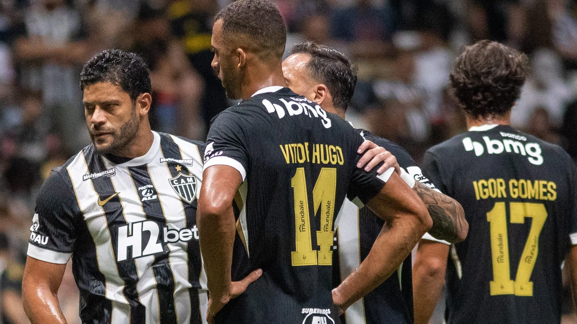 MG – BELO HORIZONTE – 18/01/2026 – MINEIRO 2026, ATLETICO X TOMBENSE – Hulk jogador do Atletico durante partida contra o Tombense no estadio Arena MRV pelo campeonato Mineiro 2026. Foto: Fernando Moreno/AGIF