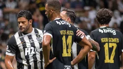 MG - BELO HORIZONTE - 18/01/2026 - MINEIRO 2026, ATLETICO X TOMBENSE - Hulk jogador do Atletico durante partida contra o Tombense no estadio Arena MRV pelo campeonato Mineiro 2026. Foto: Fernando Moreno/AGIF